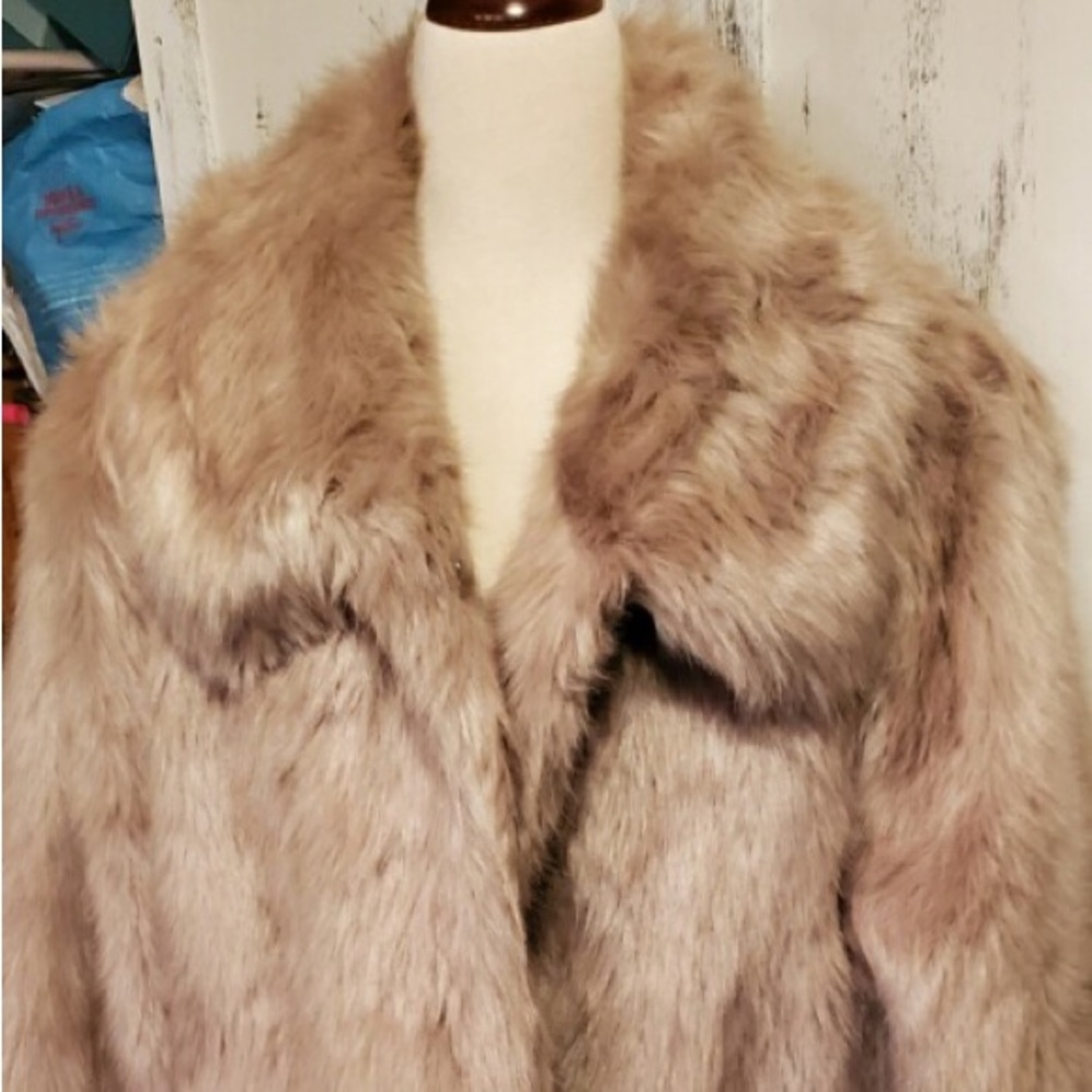 Dennis Basso Faux Fur Coat